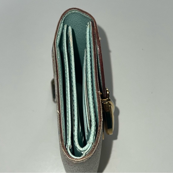 Authentic Louis Vuitton x Takashi Murakami White Multicolor Joey Wallet - Picture 14 of 17